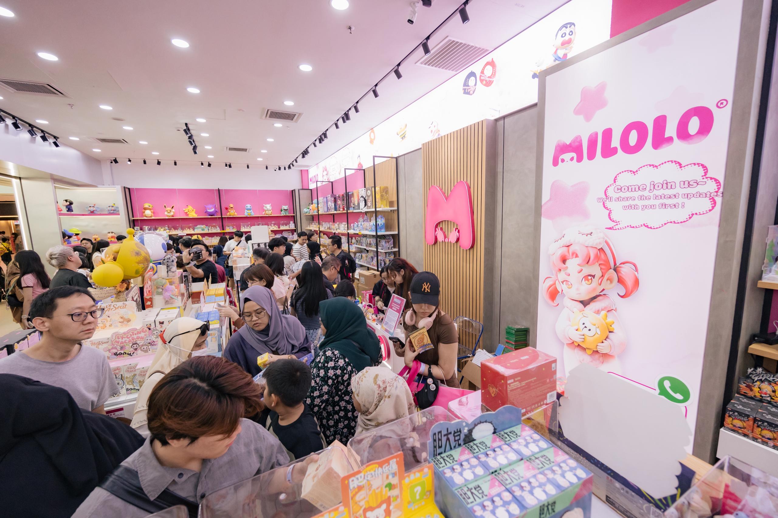 Milolo’s outlet at Central i-City in Shah Alam, Selangor.